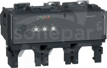 NSX400 AC 3P3D 400A 2.3 Wyzwalacz elektroniczny