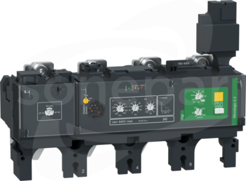 Micrologic 4.3 Vigi, 400A, 4P4D, do NSX400 Zabezpieczenie elektroniczne