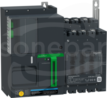 TRANSFERPACT Remote 200A 400V 3P 250A Automatyczny przełącznik zasilania