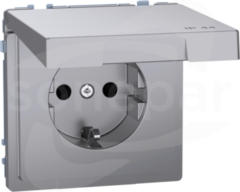 MEG2314-6036 IP 44 stalowy Gniazdo schuko