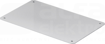 SV 250x160 RAL7032 (4szt) Płyta kablowa kołnierzowa