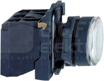 XB5AW31G5*LED, N/O+N/Z, 110V PRZYC.PODSW.Z SAMO.POWR.