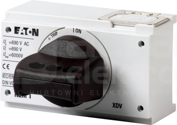 NZM2-XDV POKRĘTŁO CZARNE Z BLOKADĄ