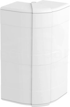 GK-AH53165RW (175x88x88) RAPID45-2 Naroże zewnętrzne ruchome cz.biały