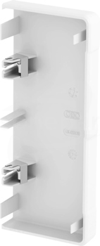 GK-E53130RW (136x56x22) RAPID45-2 Końcówka cz.biały