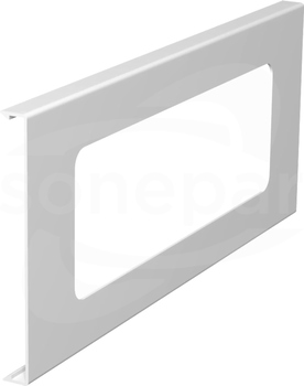 WDK 3x130 RAL 9010 Pokrywa dla potrójnej puszki instalacyjnej
