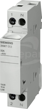 SENTRON 10x38 1P+N 32A Podstawa bezpiecznikowa