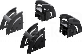 DK 5502405 (20szt) Menadżer kabli RAL9005