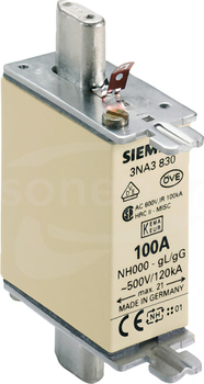 SENTRON NH000 100A 500V gG Wkładka bezpiecznikowa