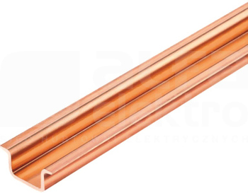 TS 35x15/2,3 2M/CU/BK Listwa montażowa