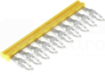 ZQV 1,5N/R3,5/10 GE żółty Mostek sprężynowy 10-torowy