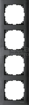 MERTEN M-PURE antracyt Ramka 4-krotna