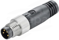 SAIEND 1/4 M8G 3P Czujnik  LED