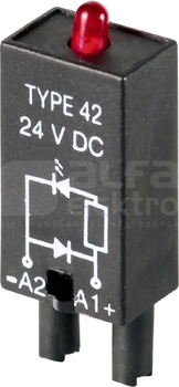 RIM 2 6/24VDC Moduł LED