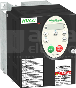 ATV212HU15N4 1,5kW 3x400VAC IP21 Falownik