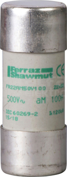 DF2FA100 BEZPIECZNIK aM 22x58 80A