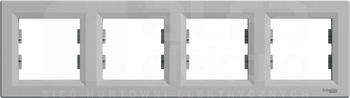 ASFORA aluminium Ramka 4-krotna pozioma