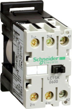 LC1SK0600B7 6A 2,2kW 24V 50/60Hz Mini stycznik 2P