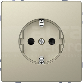 MERTEN D-LIFE SCHUKO 2P+Z piasek sahary Gniazdo sieciowe