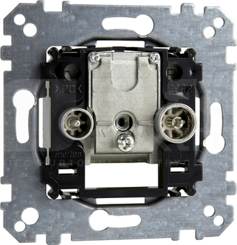 MERTEN M Mechanizm gn.ant.2xFM/TV przelot.