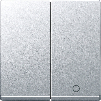 MERTEN M aluminium Klawisz 2+1