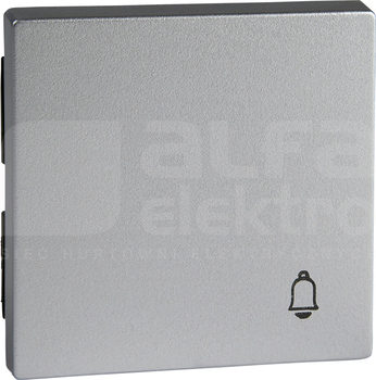MERTEN M aluminium Klawisz z symb.dzwonek