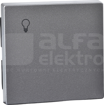 MERTEN M aluminium Klawisz z symb.światło