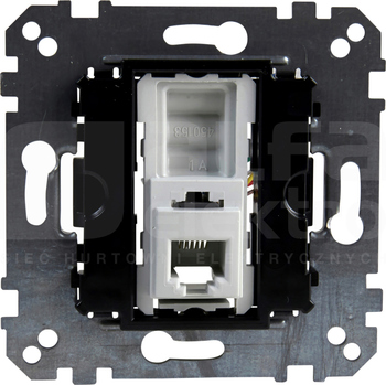MERTEN M RJ12 6P Mechanizm gniazda telef.
