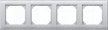 MERTEN M-PLAN aluminium Ramka 4-krotna