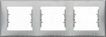SEDNA aluminium Ramka 3-krotna pozioma