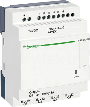 SR2D101BD 24VDC ZELIO LOGIC 6IN 4OUT