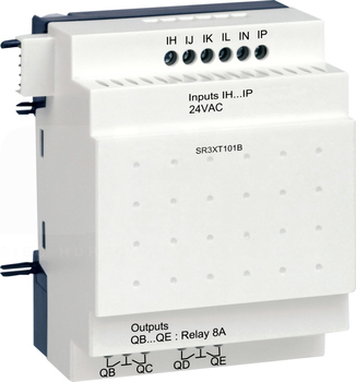 SR3XT101B 24VAC ZELIO LOGIC ROZSZERZENIE 6WE DI/4WY_P