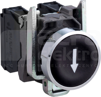 XB4BA3351 N/O CZARNY GUZIK K PRZYCISK Z SAMO.POWROTEM