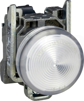 XB4BVM1 230V, BIAŁY Wskaźnik świetlny wbudow.LED