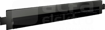 VX 800x100mm (2szt) Osłona cokołu z listwą szczotkową