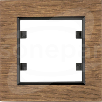 LUMINA drewno antyczny dąb Ramka 1-krotna