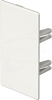 WDK/HE60110 RW 60x110 Końcówka kanału cz.biały