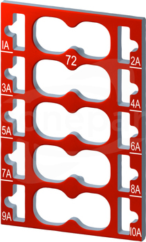 SIMATIC ET-200SP COLOR CODE CC72 (10szt) Etykieta