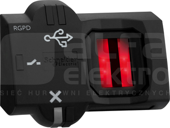 XB5S9B2L2 RGPD 22mm USB Kabel 2 m 24VAC/DC S Przełącznik biometryczny
