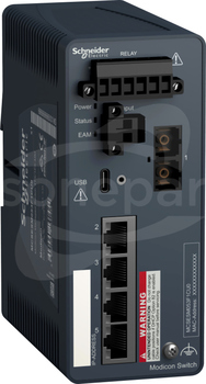 Switch Zarządzalny 4TX/1FX-MM Switch
