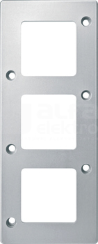 MERTEN WANDALOODPORNY aluminium Ramka 3-krotna