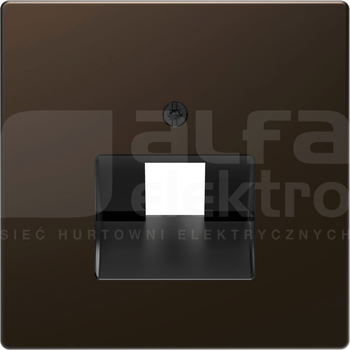 MERTEN D-LIFE mocca metalik Płytka centralna gniazda RJ45 ukośnego