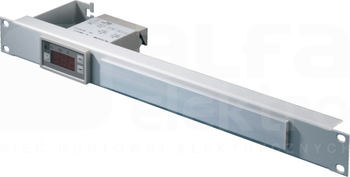DK 1U Patchpanel z wyśw.temp.