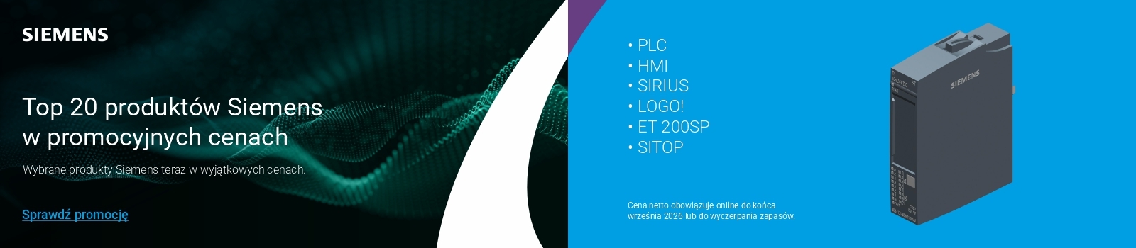 Siemens - TOP 20 produktów