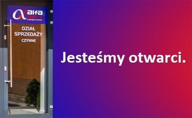 Alfa Elektro -Jesteśmy otwarci