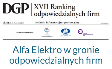 Alfa Elektro w gronie odpowiedzialnych firm