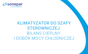 Klimatyzator do szafy sterowniczej – bilans cieplny i dobór mocy chłodniczej